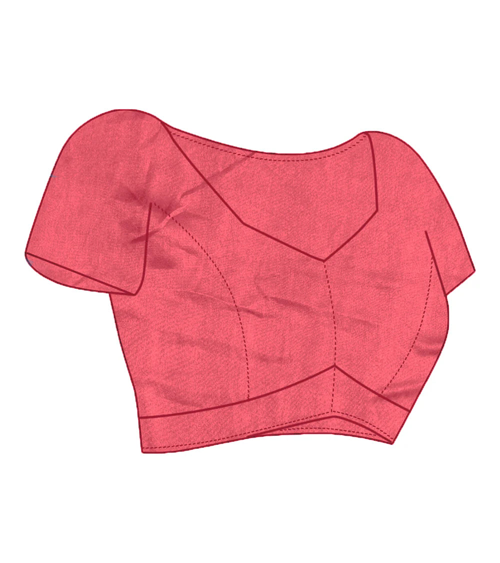 Khas-Khas S-1578 Chiffon Pink Saree Laxmipati Khas-Khas S-1578 Chiffon Pink Saree